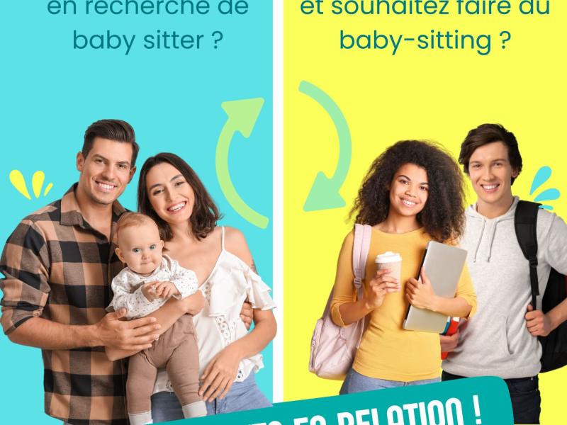 Besoin de Baby Sitter, On vous mets en relation !